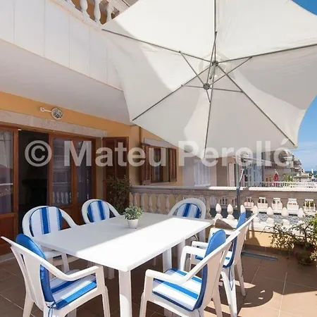 In Son Baulo Mit Grill, Terrasse Und Garten * Кан Пикафорт